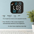 DS-3828L Multifunctional LED Digital Weather Display Electronic Clock — view 9