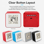 DS-3632 Multifunctional Desktop Voice Control Small Square Alarm Clock — view 10