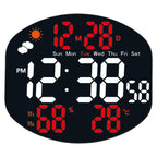 DS-3816L Multifunctional LED Digital Large Screen Weather Display Electronic Clock with Remote Control