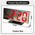 DS-3618L LED Mirror Large Screen Display Digital Electronic Clock — view 10
