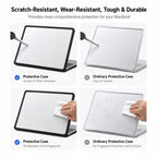 Crystal Frosted Transparent Laptop Case