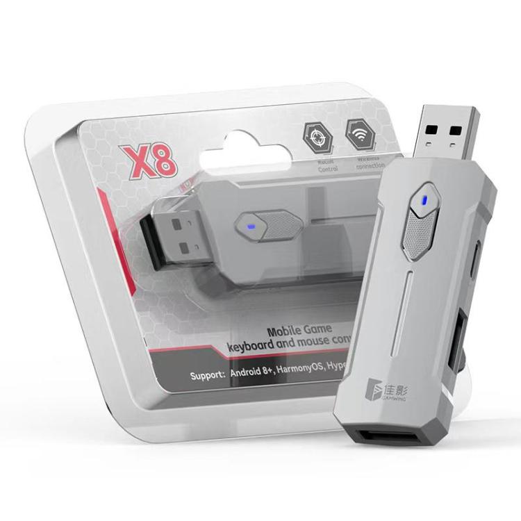 Gamwing Console Mobile Game Keyboard and Mouse Converter — X8