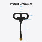 BETAFPV Loop High-Gain Omnidirectional Antenna for FPV Drone RF Modules — view 2