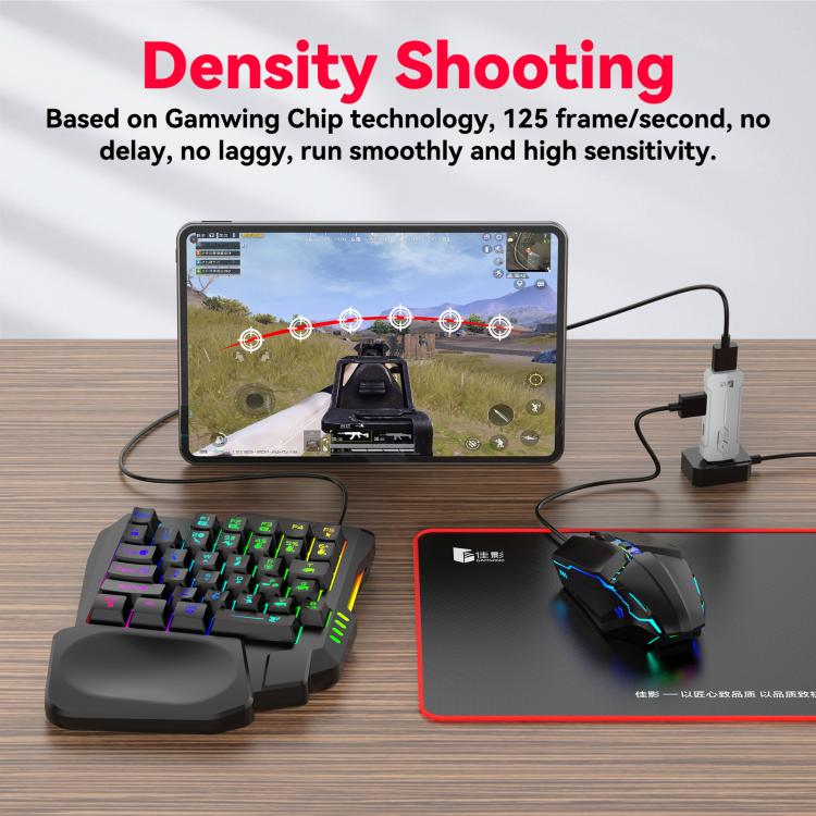 Gamwing Console Mobile Game Keyboard, Mouse and Converter Set