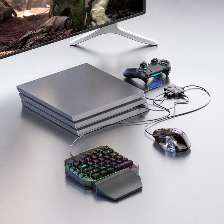 Gamwing Mix Master 7 in 1 Set Console Mobile Game Keyboard, Mouse and Converter Set