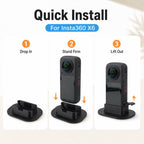 Extra-large Quick-Release Camera Desktop Non-Slip Base Mount