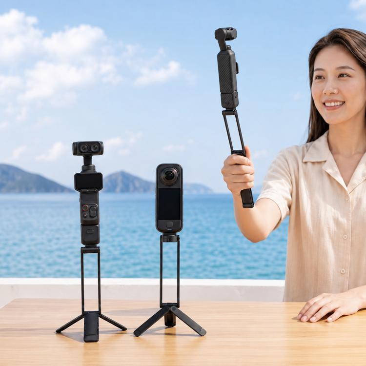 Magnetic Quick-Release Selfie Stick Tripod