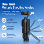 Magnetic Quick-Release Selfie Stick Tripod