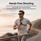 Lazy Neck Bracket POV View Mount — Neck Mount Strap Set