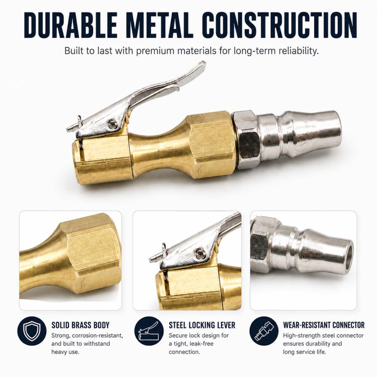 Car Air Tire Quick Inflation Deflation Valve, Pneumatic Inflation Tool