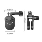 Action Camera Motorcycle Windshield Clamp Mount Clip