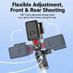 Action Camera Motorcycle Windshield Clamp Mount Clip