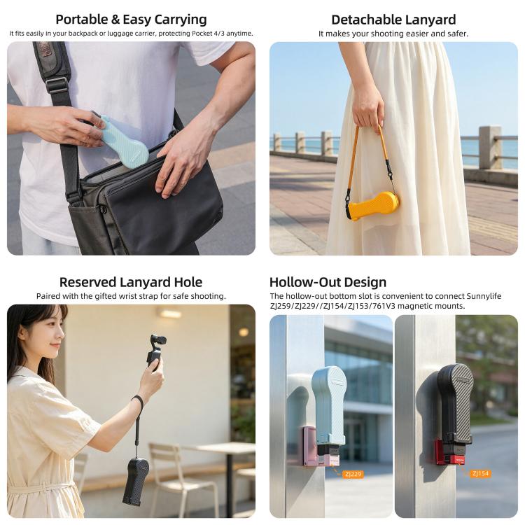 Sunnylife Bulb-Shaped Shock-proof Protective Cover with Filter Box