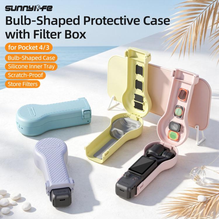 Sunnylife Bulb-Shaped Shock-proof Protective Cover with Filter Box