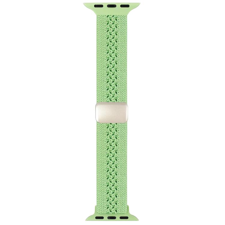 Slim Magnetic Clasp Knitted Nylon Watch Band