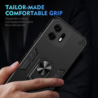 Shockproof Metal Ring Holder Phone Case