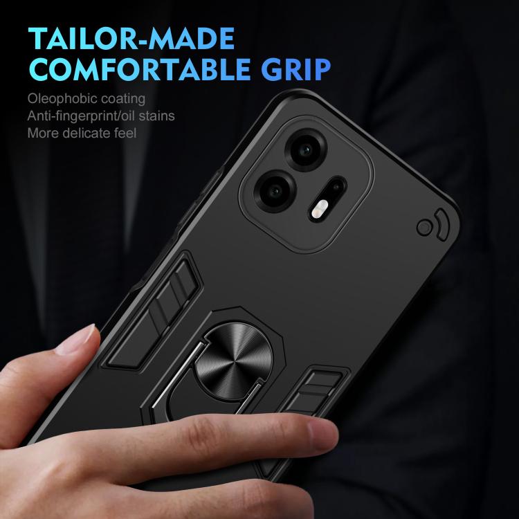 Shockproof Metal Ring Holder Phone Case