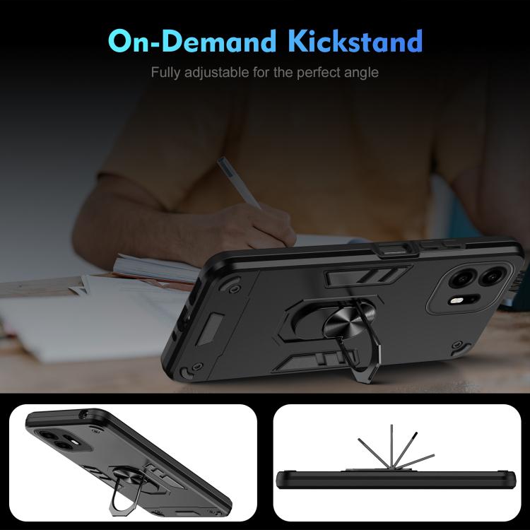 Shockproof Metal Ring Holder Phone Case