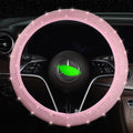 Car Diamond Studded Steering Wheel Cover, Diameter: 38cm