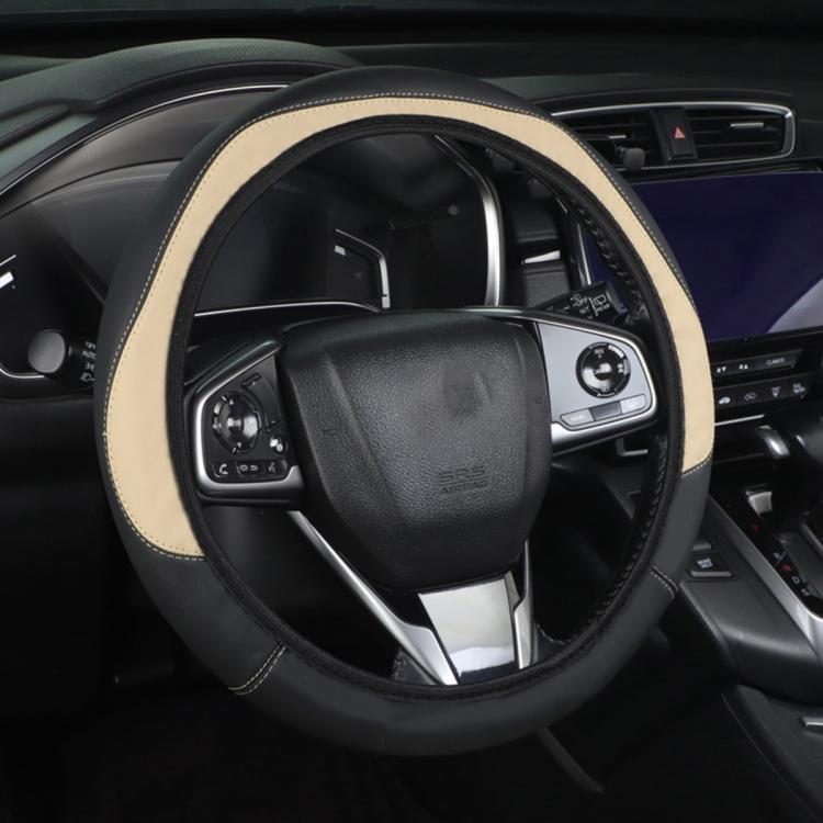 Car Microfiber Leather Steering Wheel Cover, Diameter: 38cm — view 9