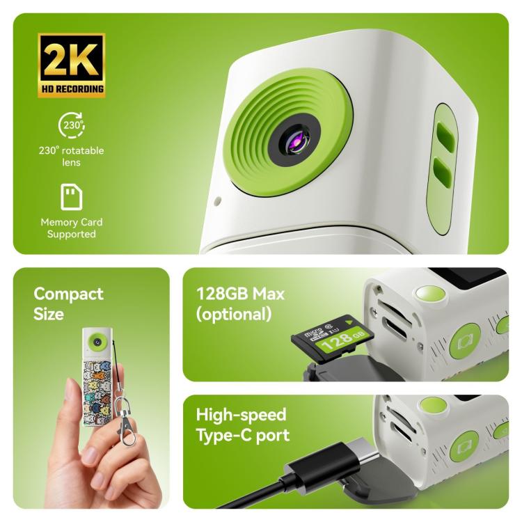 G10 Lipstick Youth Series 0.96 inch LCD Screen Thumb Mini Camera — view 8