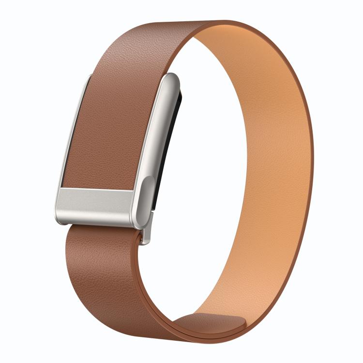 Integrated Genuine Leather Watch Band — view 7