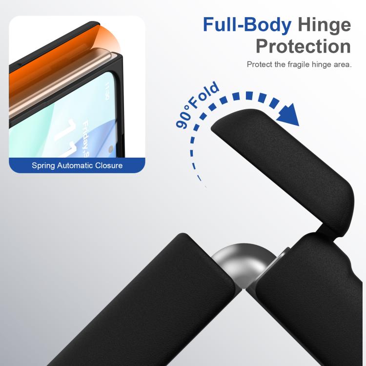 Full Cover HD Integrated Magnetic Hinge Folding Phone Case