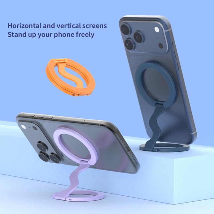 Painted Version Multifunctional Fully Foldable Rotating Magnetic Phone Holder