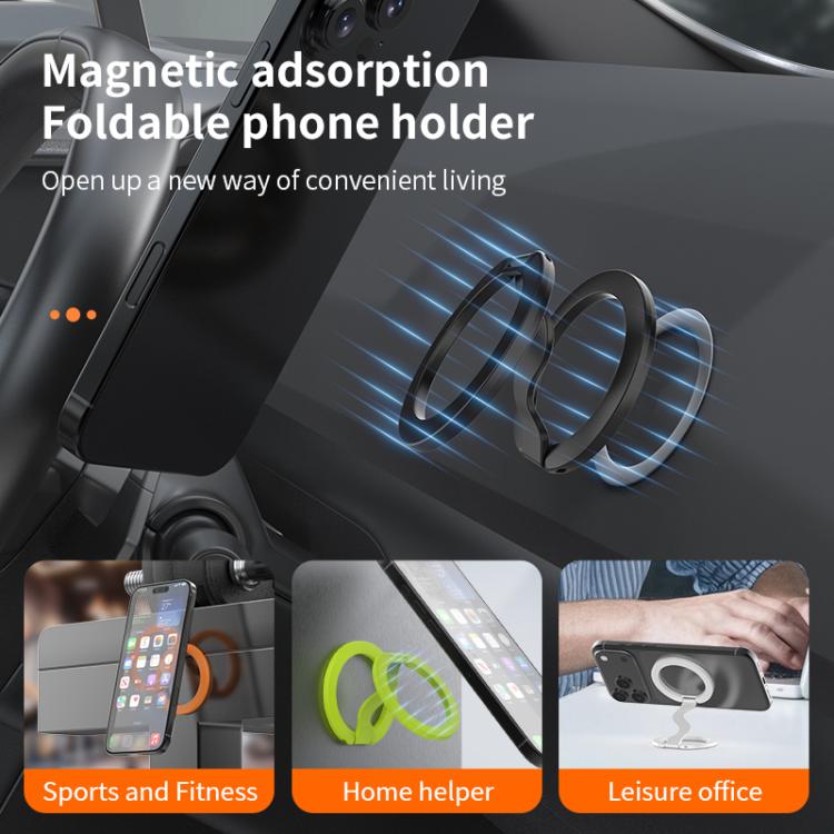 Painted Version Multifunctional Fully Foldable Rotating Magnetic Phone Holder