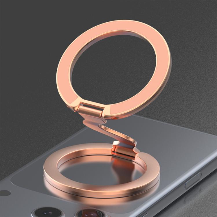Electroplated Version Multifunctional Fully Foldable Rotating Magnetic Phone Holder