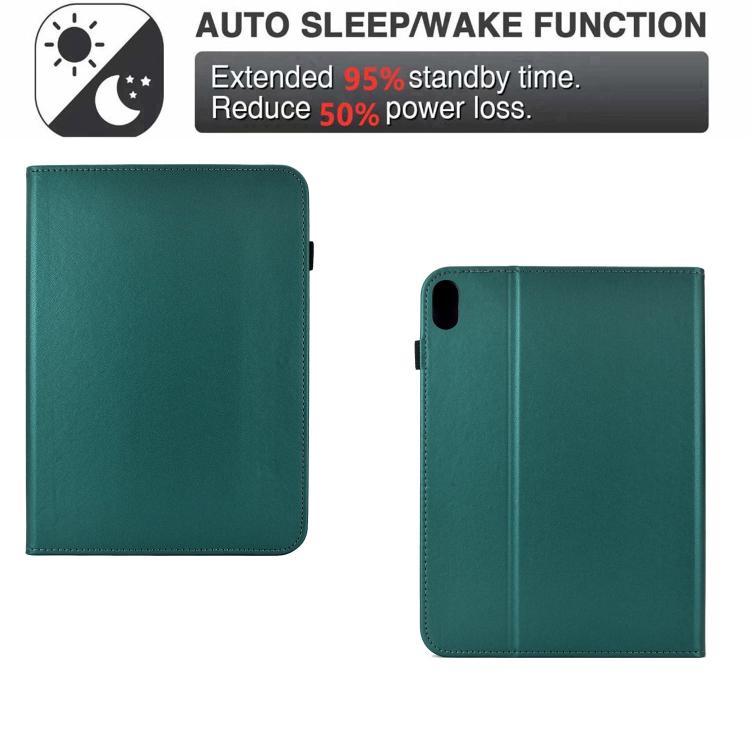 Pressure-Change Vegan Leather Smart Tablet Case