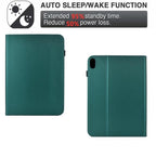Pressure-Change Vegan Leather Smart Tablet Case
