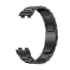 Three Beads Folding Clasp Titanium Alloy Watch Band
