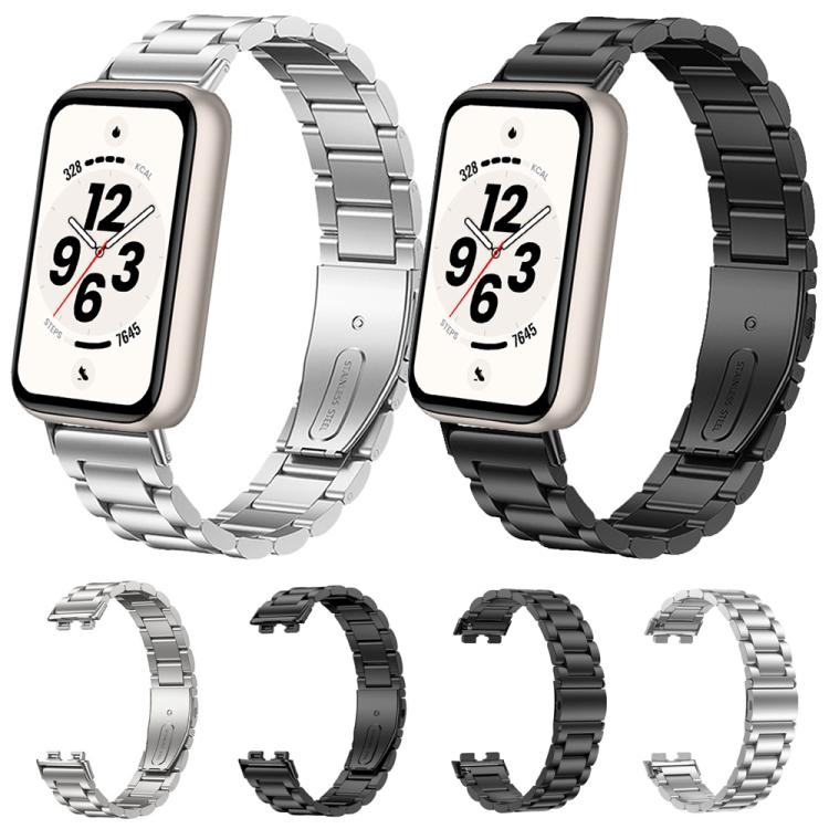 Three Beads Folding Clasp Titanium Alloy Watch Band