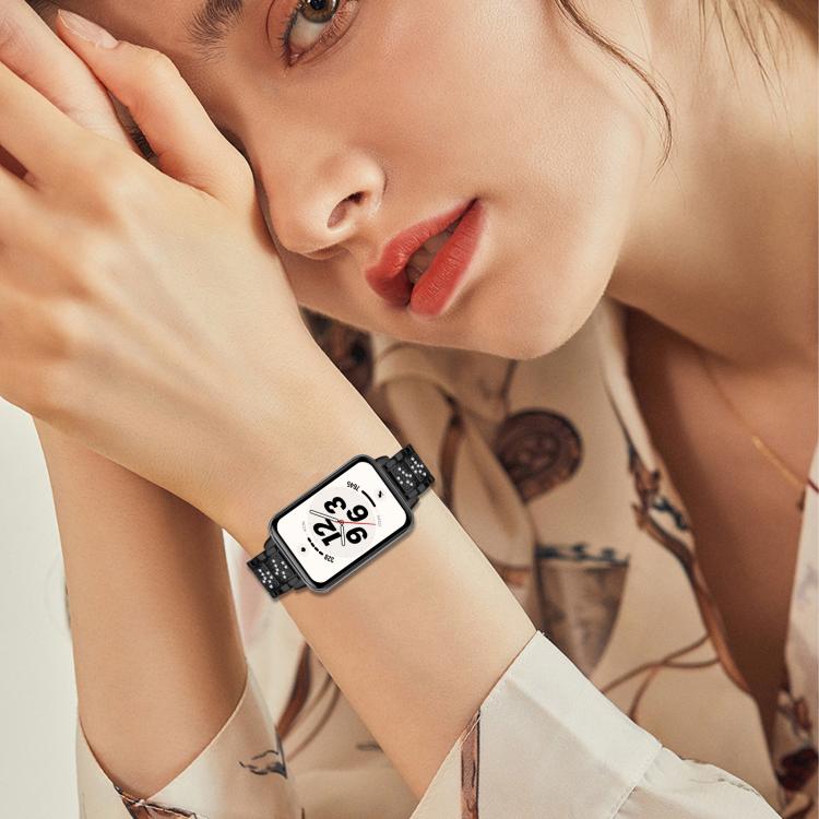 Three Beads Metal Watch Band