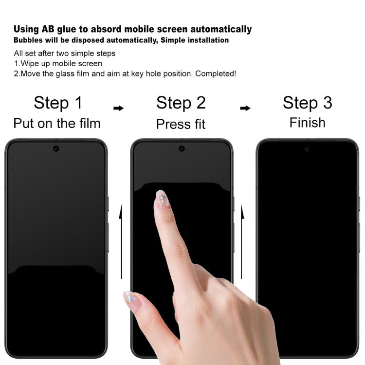 imak Full Screen Coverage Privacy Tempered Glass Film, Not Support Fingerprint Unlocking