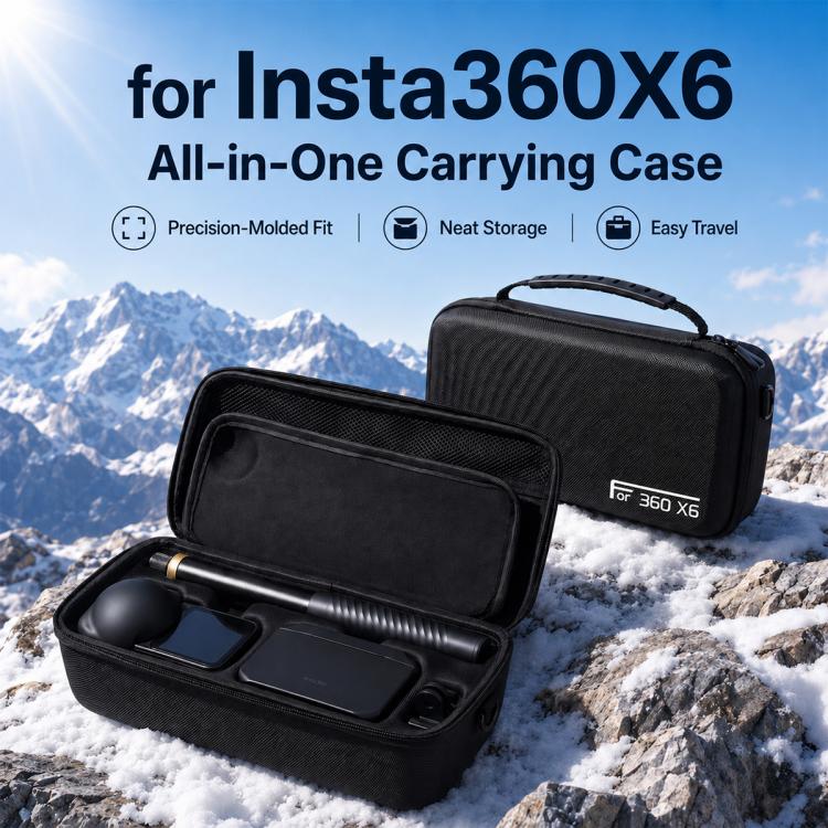 EVA Hard Carrying Storage Bag — For Insta360 X6