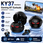 KY37 Buds 5Pro Bluetooth 5.4 Wireless Gaming Earbuds