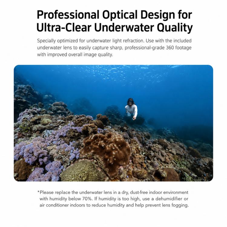 Professional Invisible Dive Housing 60m Waterproof Case