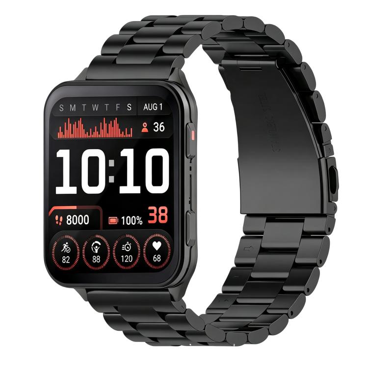xDfind Three Beads Stainless Steel Watch Band