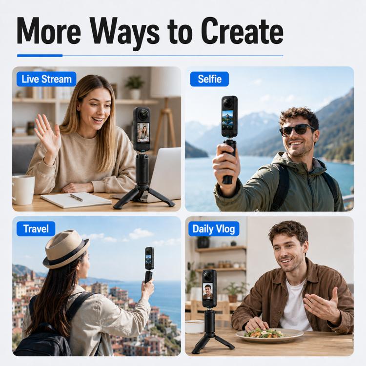Mini Handheld Tripod Pocket Gimbal Desktop Holder — view 6