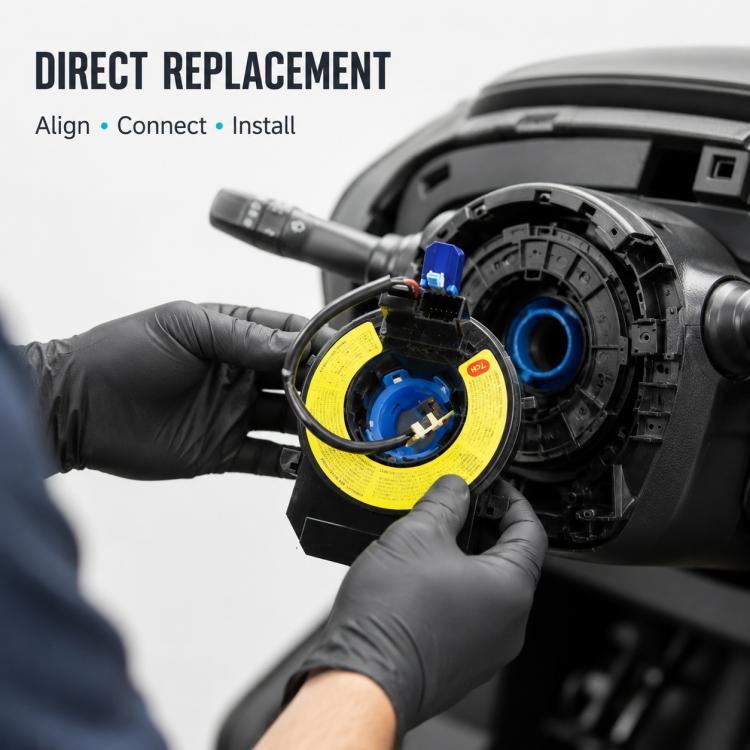 Car Steering Wheel Airbag Clock Spring Spiral Cable 93490-3S010 — view 6
