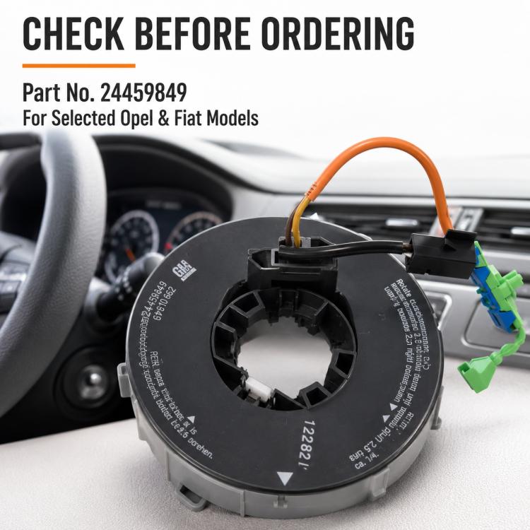 Car Steering Wheel Airbag Clock Spring Spiral Cable 24459849