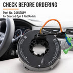 Car Steering Wheel Airbag Clock Spring Spiral Cable 24459849