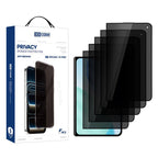 XDcase 5 PCS/Pack Silk-Printed 180 Anti-Spy Tempered Glass Screen Protector