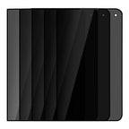 XDcase 5 PCS/Pack Silk-Printed 180 Anti-Spy Tempered Glass Screen Protector