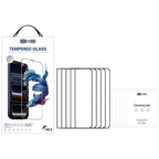 XDcase 5 PCS/Pack Silk-Printed HD Tempered Glass Film