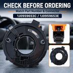 Car Steering Wheel Airbag Clock Spring Spiral Cable 1J0959653C