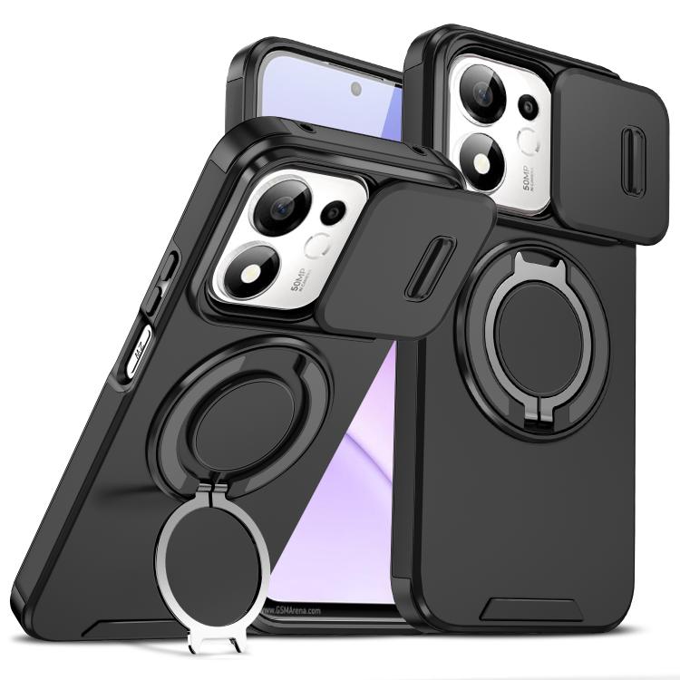 Sliding Camshield Ring Holder Phone Case