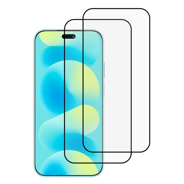 XDcase 2 PCS/Pack Silk-Printed HD Tempered Glass Film